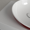 Villeroy & Boch Artis vasque à poser - 43cm - ronde bordeaux SW644082