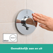 Hansgrohe Showerselect Comfort S thermostaat inbouw voor 1 functie chroom SW917982