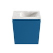 MONDIAZ TURE-DLUX Meuble de toilette 40 cm Jeans. Lavabo EDEN Ostra position droite. Sans trou de robinet. SW1104870