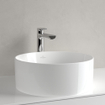 Villeroy & Boch Collaro opzetwastafel - rond Ø40cm - zonder overloop zonder kraangat ceramic+ wit SW358382