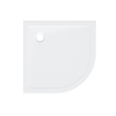 ZEZA Selva Receveur de douche - 100x100x4cm - quart de rond - Acrylique - brillant blanc SW999956