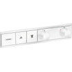 Hansgrohe Rainselect Afdekset thermostaat -2 functies - inclusief inbouwdeel - mat wit SW804636