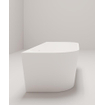 Crosstone by arcqua evi baignoire encastrée en solid surface 180x80x57 blanc mat SW857169