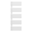 Belrad Radiateur sèche-serviettes - gauche - raccordement/comb - 1600x600mm - Blanc SW1152677