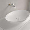 Villeroy & Boch Loop & Friends Vasque à poser - 620 x 420 x 120 stone white mat (blanc) CeramicPlus - avec trop-plein SW644101