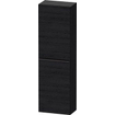 Duravit d-neo armoire semi-haute 40x24x132cm chêne noir mat SW640484