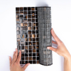 The Mosaic Factory Amsterdam carrelage mosaïque 32.2x32.2cm pour mur et sol intérieur et extérieur carré verre marron gris SW62144