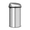 Brabantia Touch Bin Afvalemmer - 60 liter - matt steel fingerprint proof SW1117344