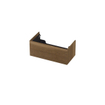 INK Wastafelonderkast - 100x45x37.6cm - 1 lade - push to open - met recht opdekfront - MFC - Intens eiken SW439274