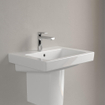 Villeroy et Boch Subway 2.0 Lavabo 55x47cm 1 trou pour robinetterie avec trop plein ceramic+ Blanc 1024089