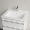 Villeroy & Boch Venticello lavabo - avec 1 trou de robinet 60x50cm - (adapté pour 3 trous de robinet) avec trop-plein blanc 1025150