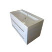 BRAUER Florence meuble 80x47cm Blanc brillant SW8274