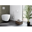 Zack Atore brosse de toilette 8.9x52x11.9cm acier inox brossé mat SW538579
