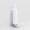 Clou Flat ensemble balai de toilettes 8x35cm modèle mural Blanc mat SW86600