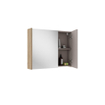 Adema Prime Spiegelkast - 80x63x16cm - inclusief zijpanelen - kaneel SW815276