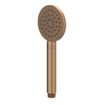 IVY Bond Ensemble de douche à effet pluie - encastré - inverseur 2 voies marche/arrêt - bras de plafond 30 cm - pomme de douche principale medium ronde 25 cm - barre de douche avec sortie - flexible de douche 150 cm - douchette satin spray - cuivre brossé SW1032705