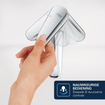Grohe Dice Wastafelmengkraan - s-size - opbouw - koude start - klikwaste - chroom SW1440579