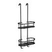 Wiesbaden Style Porte-serviettes de douche suspendu noir mat SW276914