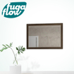 FugaFlow Eccelente Arredo spiegel badkamerspiegel - 100x70cm - walnoot SW1123618