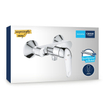 Grohe Swift QuickFix Mitigeur douche - entraxe = 15 - sans inverseur - avec raccords - chrome SW1028169