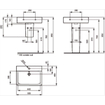Ideal Standard Connect Cube Lavabo 55x46cm Blanc 0180432