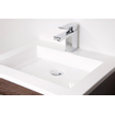 BRAUER Trust Meuble salle de bain avec miroir 60cm avec deux tiroirs Blanc sw6422