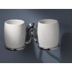 Haceka Allure Porte-gobelets double chrome HA401808
