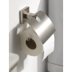 Haceka Mezzo Porte rouleau papier toilette avec abattant Argent mat HA403113