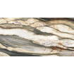 SAMPLE Ceralto Marvella Vloer- en wandtegel - 60X120cm - 8.5mm - Rechthoek - gerectificeerd - Porcellanato gekleurd Oyster Gold Glans SW1170918
