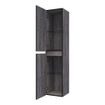 BRAUER Joy Edge badkamerkast - 160x35x35cm - 2 deuren - links- of rechtsdraaiend - greeploos - Driftwood SW522786