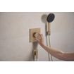 Hansgrohe Porter Fine handdouchehouder - brushed bronze (brons) SW1388261