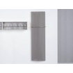 Jaga Iguana Arco Radiateur design 1800x510mm 1725 watt gris métal 7380295