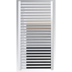 Plieger Palmyra radiateur design horizontal raccordement central 1775x600mm 1019W gris foncé structuré 7253454