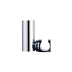 Fortifura calvi ensemble de douche à main avec support de douche à main et flexible lisse chromé SW798087