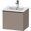 Duravit D-neo Meuble sous vasque 51x40.2x44cm 1 tiroir Basalte mat SW641184