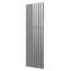 Plieger Cavallino Retto radiateur design vertical double raccordement central 2000x602mm 1716W argent métallique 7255374