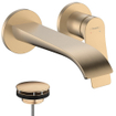 Hansgrohe Vivenis Mitigeur de lavabo - encastré - saillie 19,2 cm - bronze brossé SW1387834
