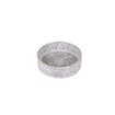 Ideavit Ora Waskom 39x12cm rond concrete beton wit Terrazzo SW416490