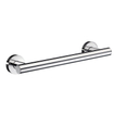 Smedbo Home Barre d'appui - 28.4x4.8x7.1cm - à suspendre - Laiton massif Chromé SW12143