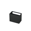 INK Wastafelonderkast - 80x45x65cm - 2 lades - push to open - met rechte opdekfronten - MDF lak - Antraciet mat SW352517