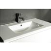 Saniclass New Future XXS Empoli Vasque meuble 60cm sans miroir noir SW27847