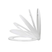 Plieger Royal abattant de toilette softclose duroplast avec kit de montage plastique blanc 4340104