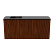 Mondiaz JOYA 90cm meuble de toilette - couleur Ruby - Vasque FAYE position Gauche 1 trou de robinet couleur Urban. SW1421821