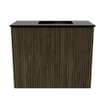 Mondiaz JOYA 50cm meuble de salle de bains - couleur Shadow - Vasque FAYE position Droite 1 trou de robinet couleur Urban. SW1421486