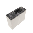 MONDIAZ TURE-DLUX Meuble WC 60 cm Linen. EDEN lavabo Lava position droite. Avec 1 trou de robinet. SW1103891