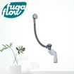 FugaFlow Eccelente Anta Combinaison vidage baignoire avec bonde clic-clac Inox brossé SW1123233