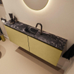 MONDIAZ TURE-DLUX Meuble toilette - 120cm - Oro - EDEN - vasque Lava - position centrale - 1 trou de robinet SW1103950