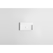 Clou Mini Wash Me fontein 38x24cm voorbewerkt kraangat Aluite Wit mat SW9319