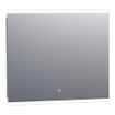 BRAUER Jasper spiegel - 80x70cm - rechthoekig - met directe LED-verlichting met dimfunctie en touch-bediening (Verlichting kapot) SHOWMODEL SHOW26450