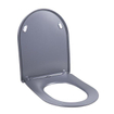 Wiesbaden Shade Slim Abattant WC - softclose et quick release - gris mat SW787724